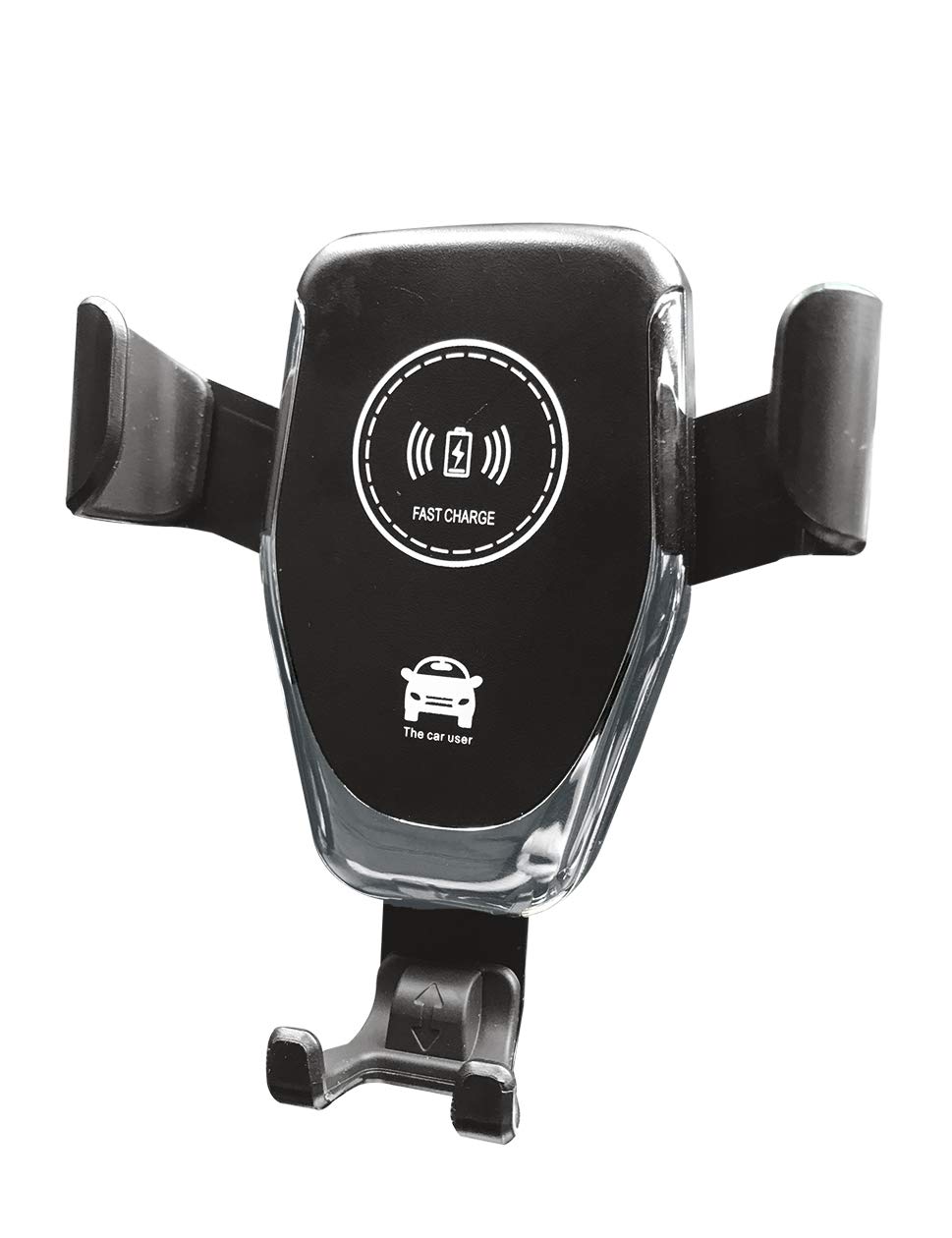 ERKE Wireless Car Charger,10W Qi Fast Charging Auto-Clamping Car Mount,Windshield Dash Air Vent Phone Holder Compatible iPhone 11/11 Pro/11 Pro Max/Xs MAX/XS/XR/X/8/8+ (White)