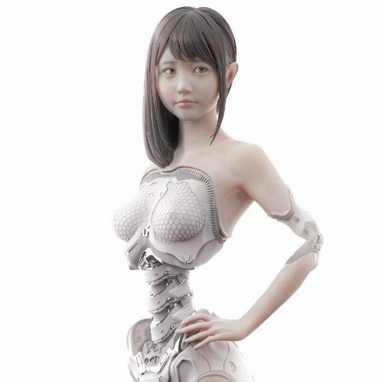 Amazon.com: LIANGFANG 1/6 Resin Figure Model Kits GK Female Robot