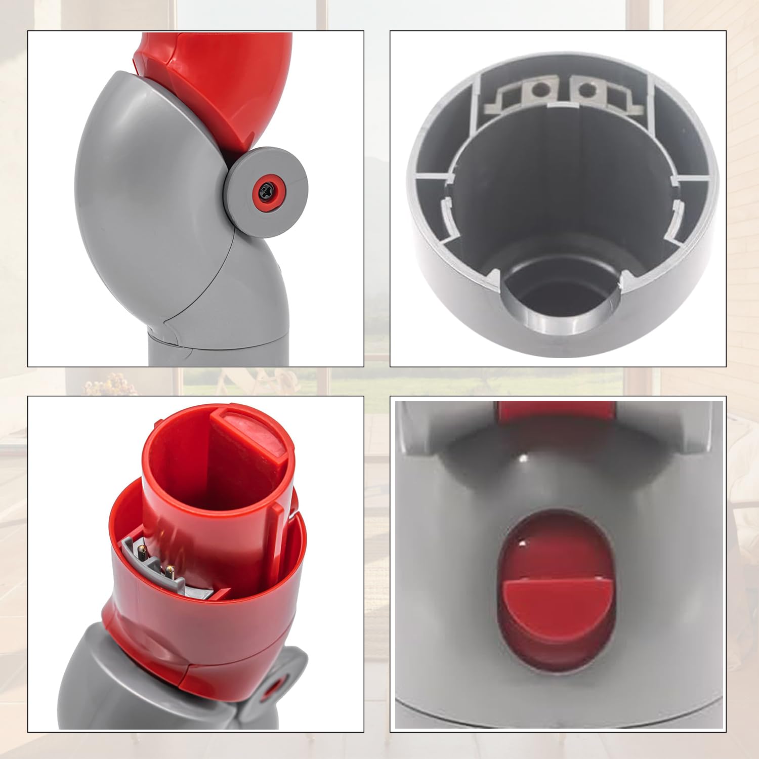 Fictezlove Adaptador de liberación rápida para Dyson V7, V8, V10, V11 y V15 Aspiradora, Adaptador Flexible de Bajo Caudal — view 3