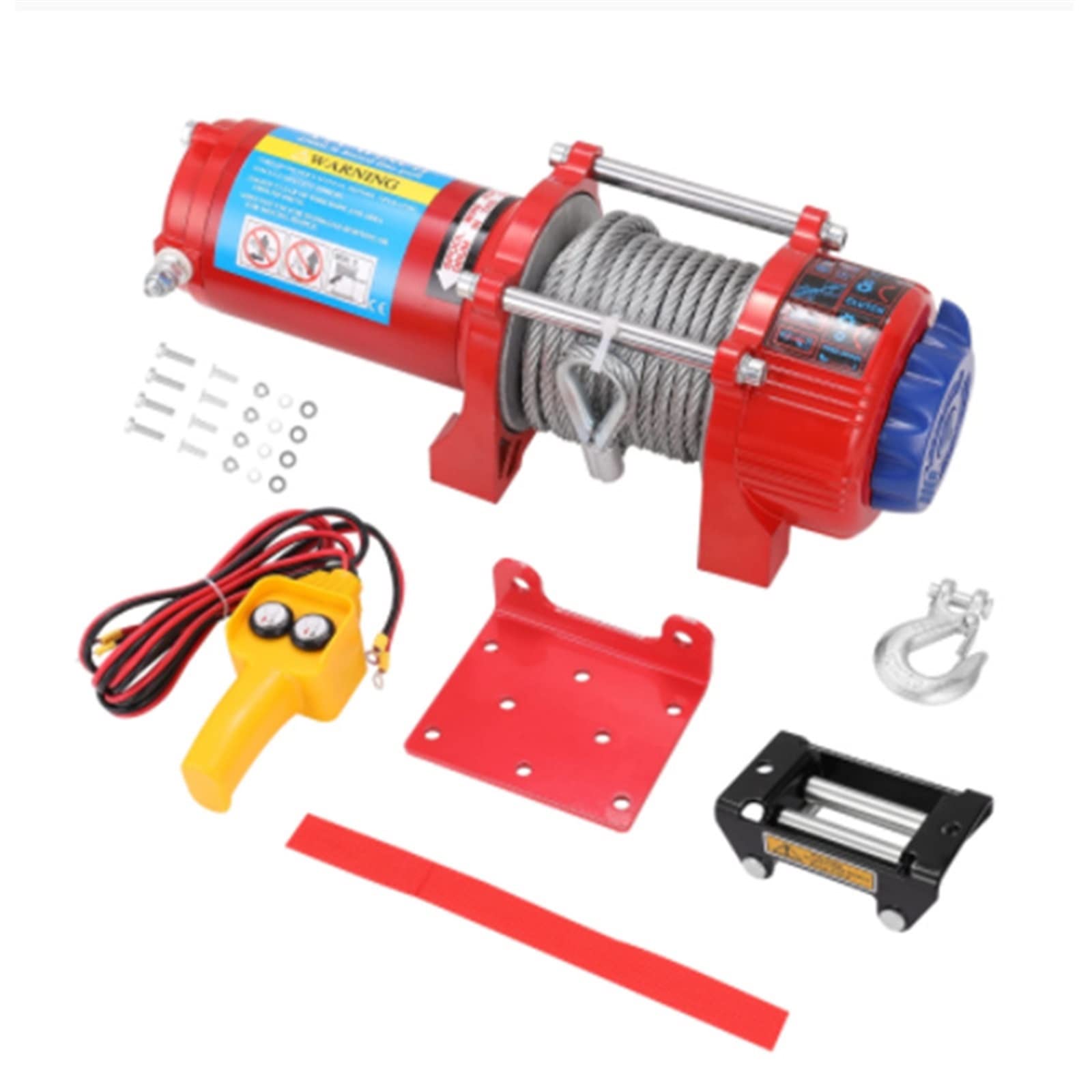 Scx10 Wspinaczka Model Akcesoria Wciągarka 1/10 Pojazd terenowy Elektryczny Akcesoria do wciągarki Symulacja Wciągarka