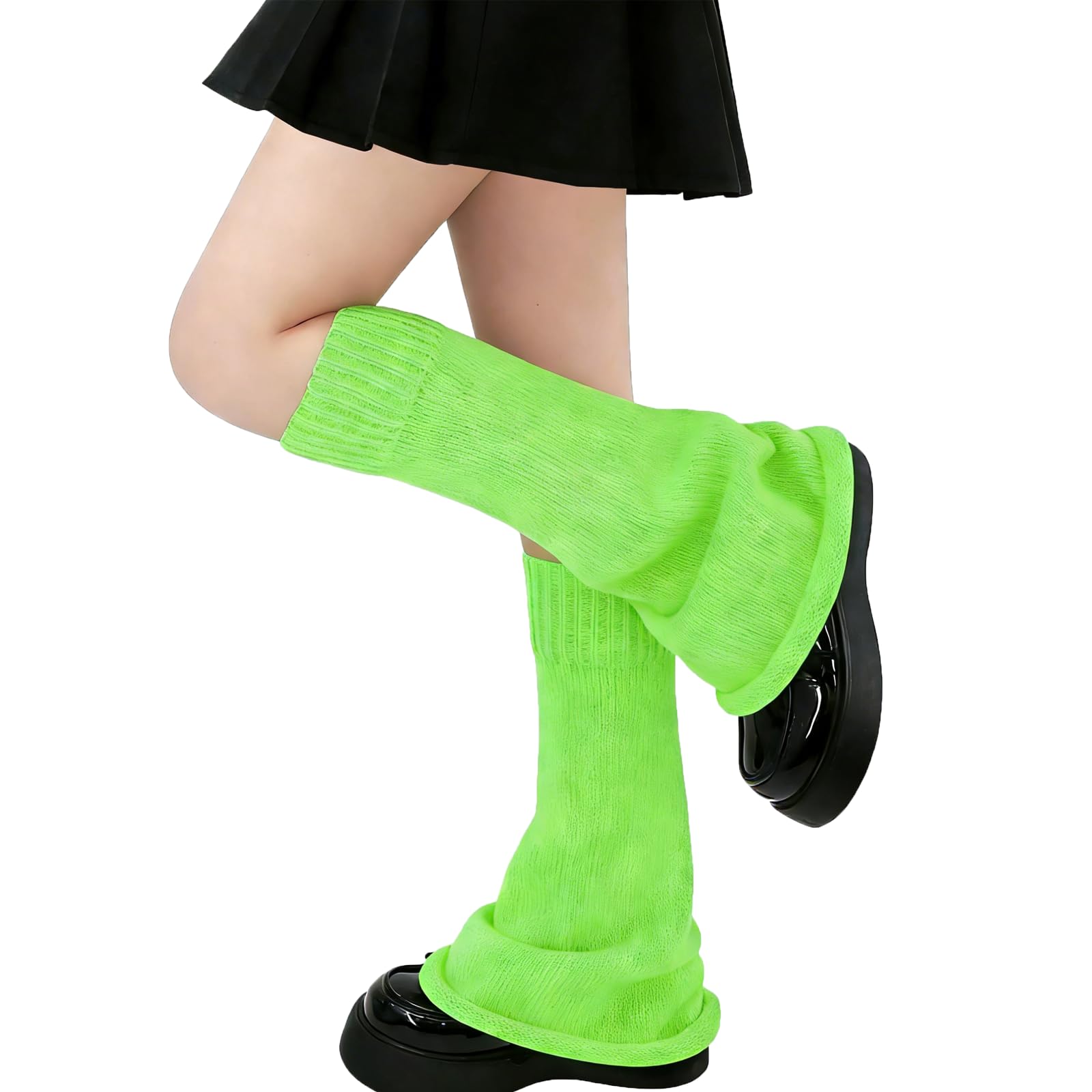 Sexybody Women's Leg Warmers Fashion Knit Warmers Long Socks Cute Y2K Kawaii Japanese Lolita Harajuku Accessories for Girls