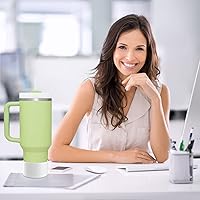 Vista 6 de Botas de silicona para Stanley 40oz Quencher Adventure y Stanley IceFlow 30oz 20oz, bota flexible protectora antideslizante con textura similar a