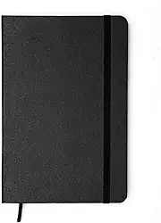 Caderno, Cicero, Clássica, Médio (14x21), Preto