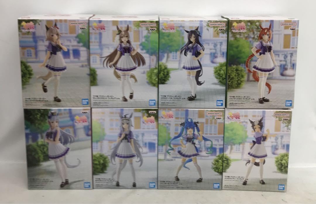 ウマ娘 フィギュア 8個セット ④ Amazon.co.jp: T0711-02 ウマ娘 プリティーダービーフィギュア 8個