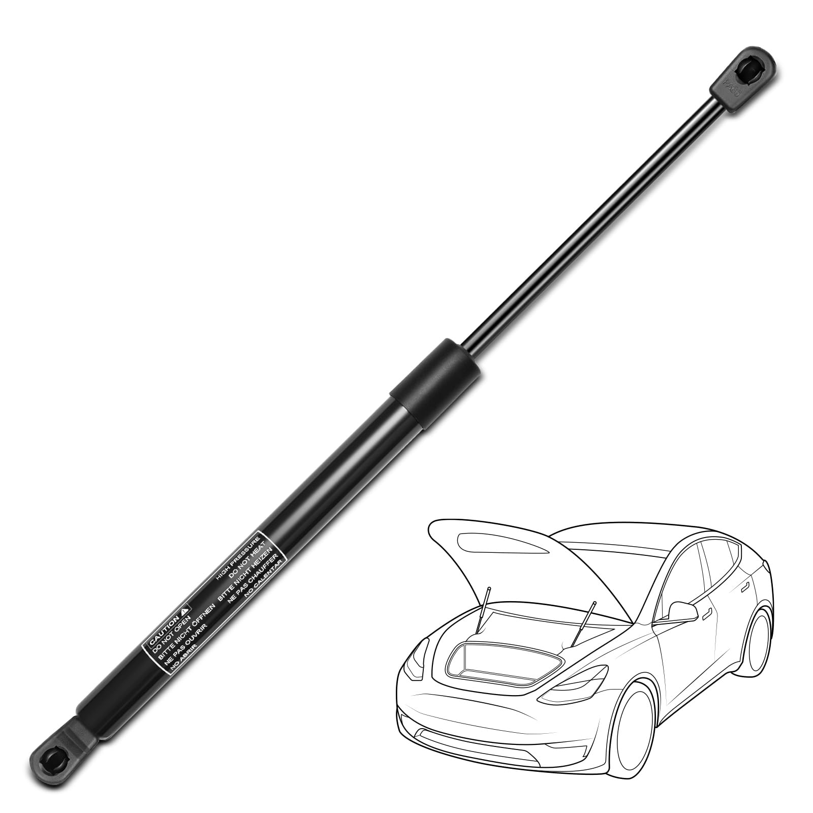 Motorhaubenlifter Für Jeep Grand Cherokee WK2 & Dodge Durango 2011-2022 - Gasfeder Streben 55113748AA