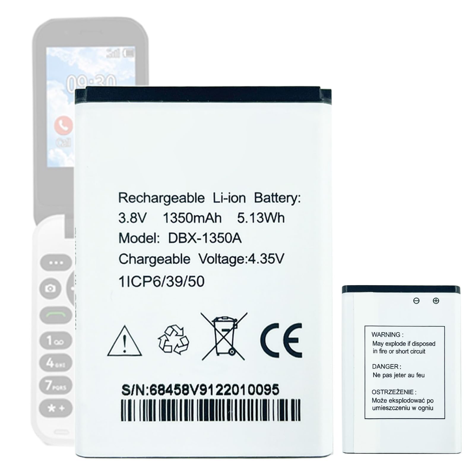 AccuCell Batteria Doro 7030, 7080 - acquista su
