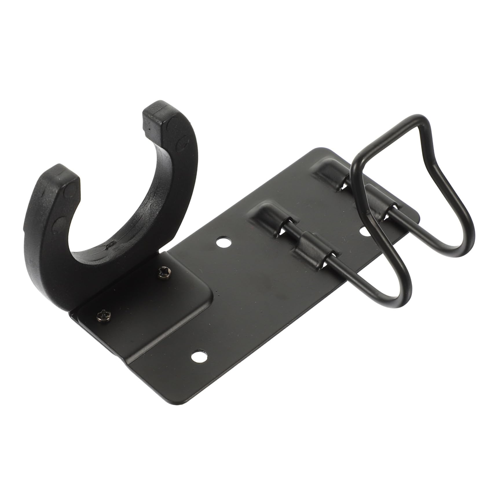 LIFKOME Iron Microphone Holder Wall Mounted Hook for Mic Storage Durable Mic Hanger with Screw Compatible with Microphones for Home Use