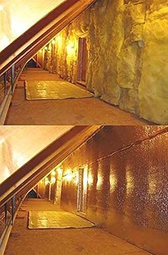 Miniatura 6 de US Energy Products AD3 - Escudo de aislamiento de núcleo de espuma reflectante (0.118 in), escudo térmico, barrera radiante, a prueba de agua,