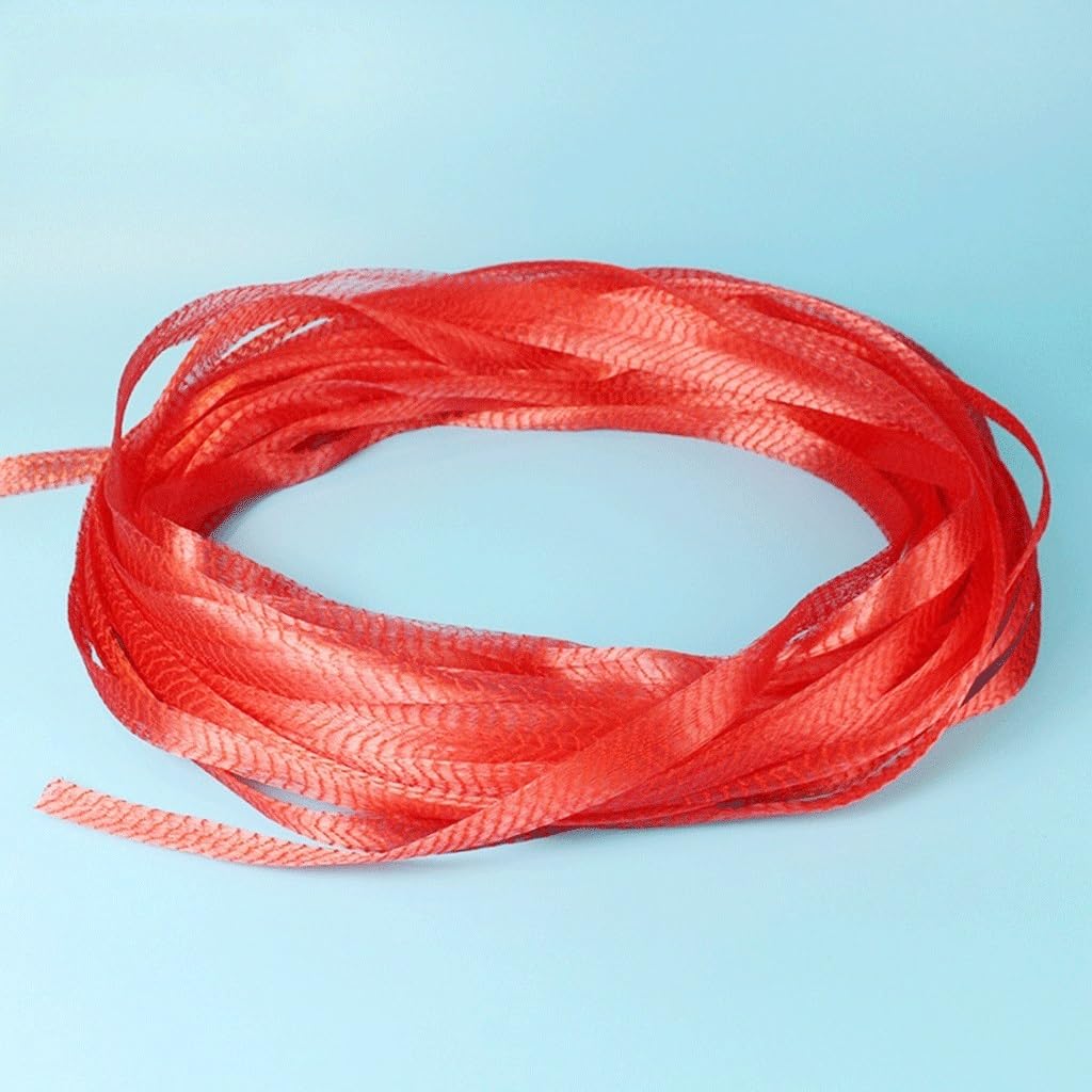 Siatki na owoce Plastikowa siatka worek Półprodukty w rolce Siatka cięta Siatka pakująca Warzywa Owoce i suszone owoce(100 M)