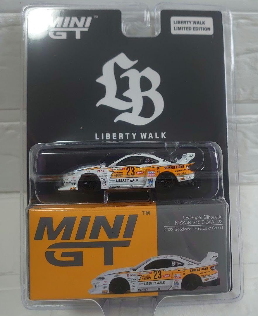 MINI GT №618 LBスーパーシルエット 日産 シルビア S15 Amazon | TrueScale Miniatures MINI GT 1/64 ニッサン シルビア