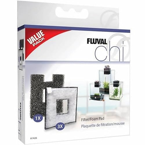 Fluval A1426 Chi I/II Filtro de Espuma/Pad Combo Pack (sustituye a A1421)