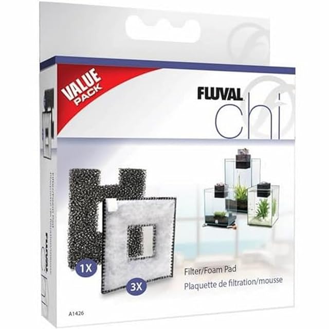 Fluval A1426 Chi I/II Filtro de Espuma/Pad Combo Pack (sustituye a A1421)