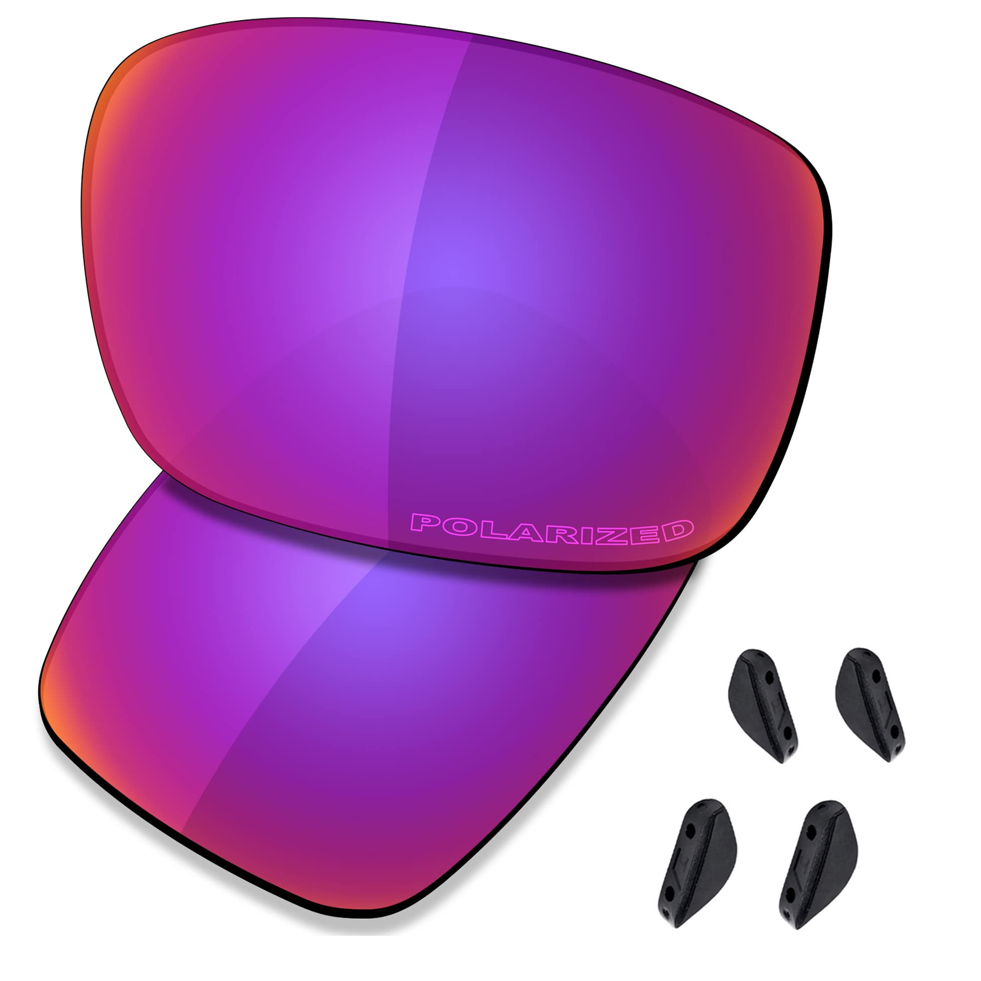 SAUCER Lenti e naselli di ricambio di alta qualità per occhiali da sole Oakley Drop Point OO9367 60 mm ad alta difesa – Midnight Sun polarizzati