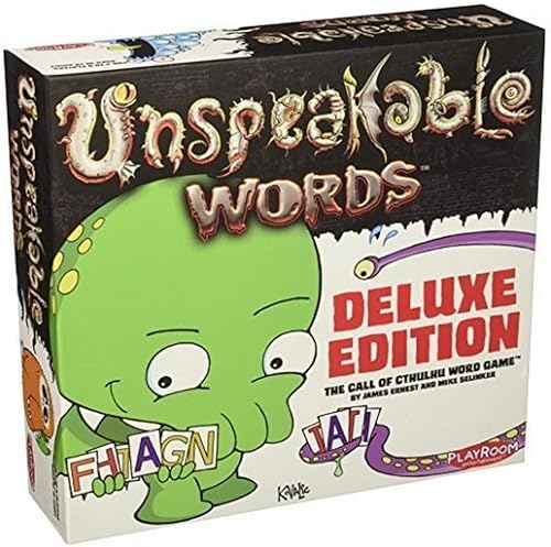 Playroom Entertainment Unspeakable Words Deluxe Edition The Call of Cthulhu - Juego de cartas