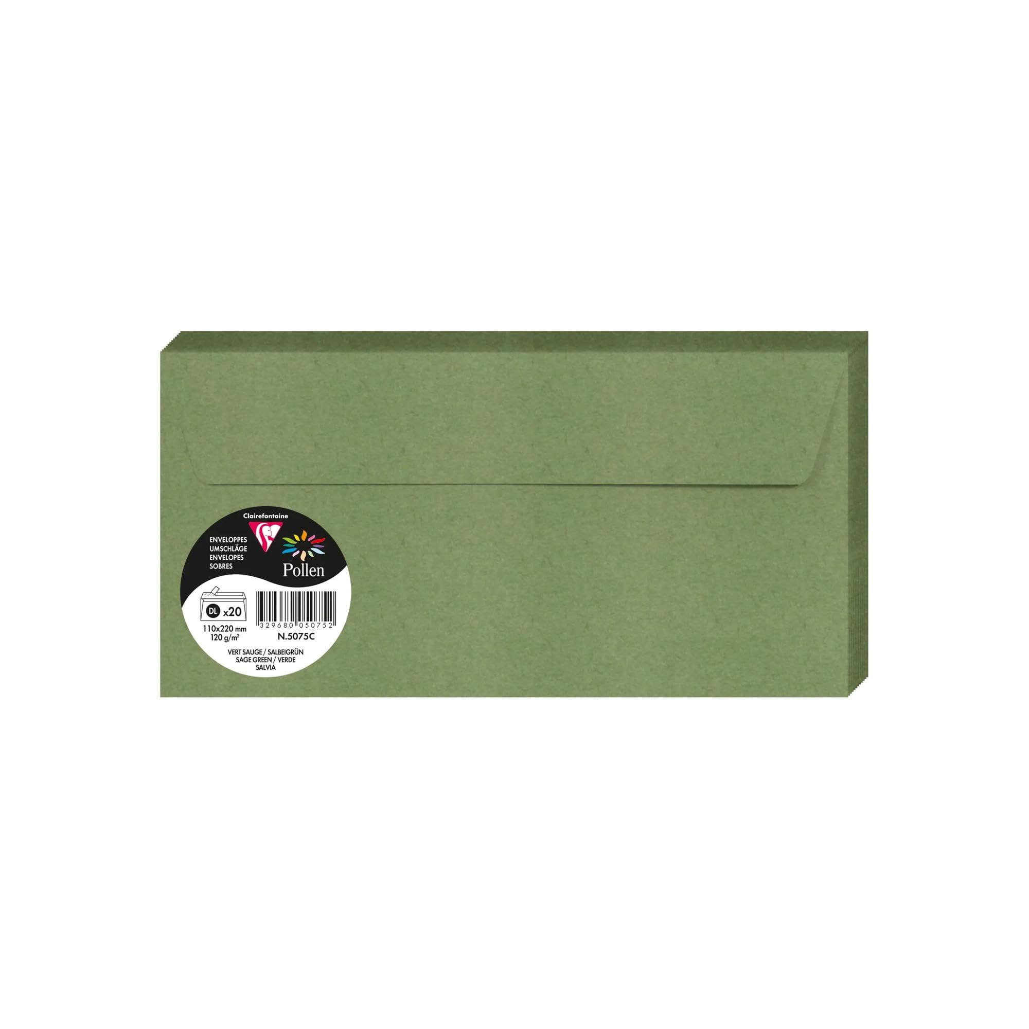 Clairefontaine 5075C koperty samoprzylepne x20 22 cm 120 g gładkie