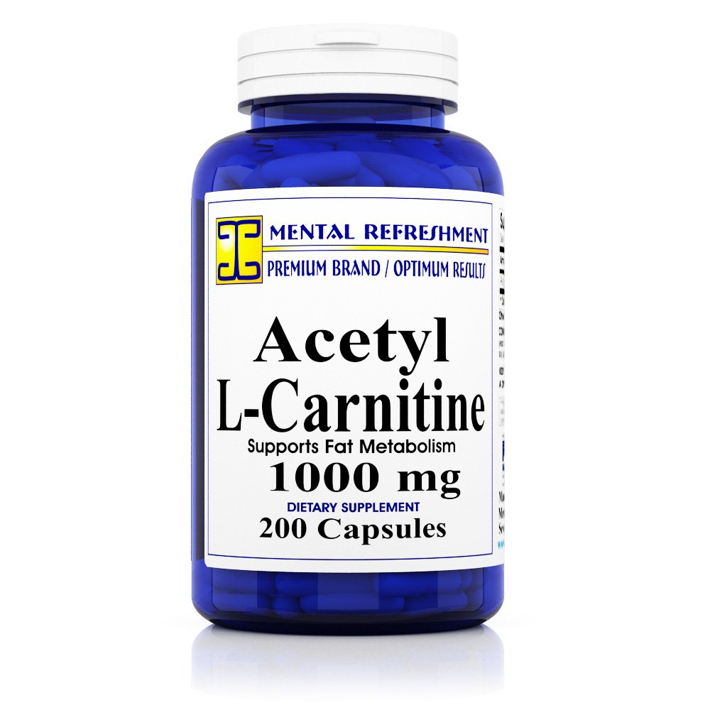 safe amount of l carnitine per day Now Foods Acetyl-L Carnitine Cognitive Support Supplement with Vegetarian  Formula, Dietary Supplement, 500 mg, 100 Capsules
