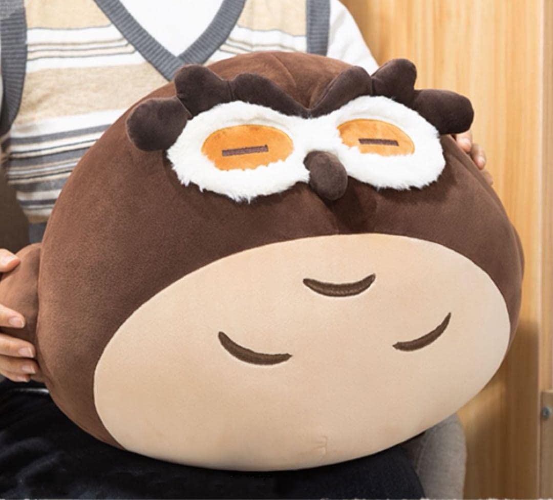 Amazon.co.jp: 原神 ディルック 夜梟 ぬいぐるみ 公式 フクロウ 梟