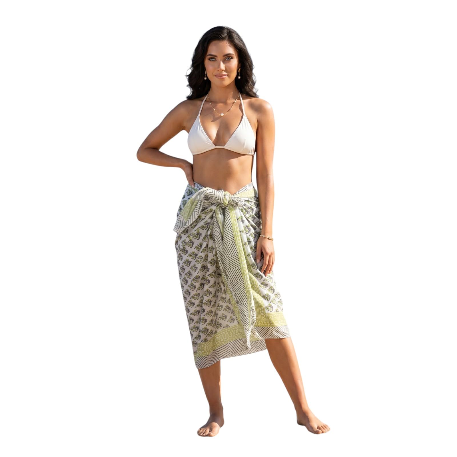 Summer Beachwear Swimsuit Coverup Sarong for Women 42" X 72"-image-8