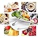 6 Pack Fruit Stainless Steel Pickle Forks, 4.84 Inch Small Cocktail Forks for Olive Appetizer Dessert Seafood, Gifts for Women in Her Birthday Anniversary Valentines Mother’s Day