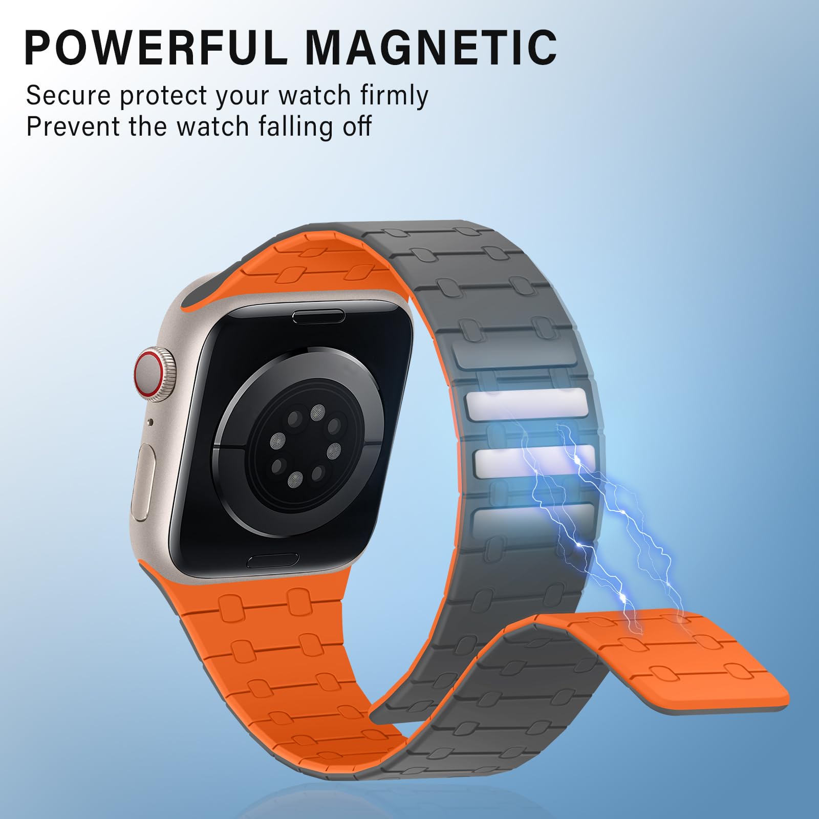 ZZDZZ Compatible with Apple Watch Straps 49mm 46mm 45mm 44mm 42mm 41mm 40mm 38mm - Image 3