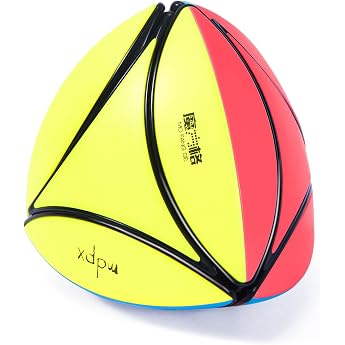 Roxenda Ivy Speed Stickerless Irregular Cube Fast Cube | Smooth rotation, irregular shape, promotes logic and concentration, 