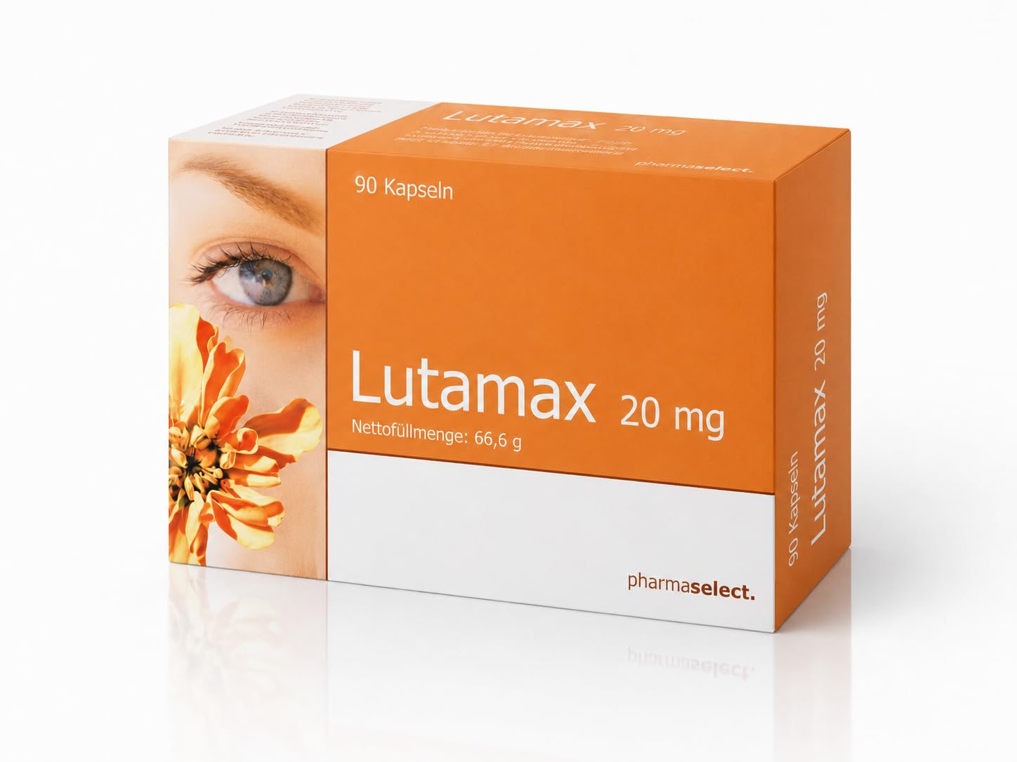 Lutamax 20 mg – 90 Kapseln | Lutein & Zeaxanthin | Augenvitamine zur Unterstützung der Sehkraft bei altersbedingten Augenproblemen | 3-Monats-Pack