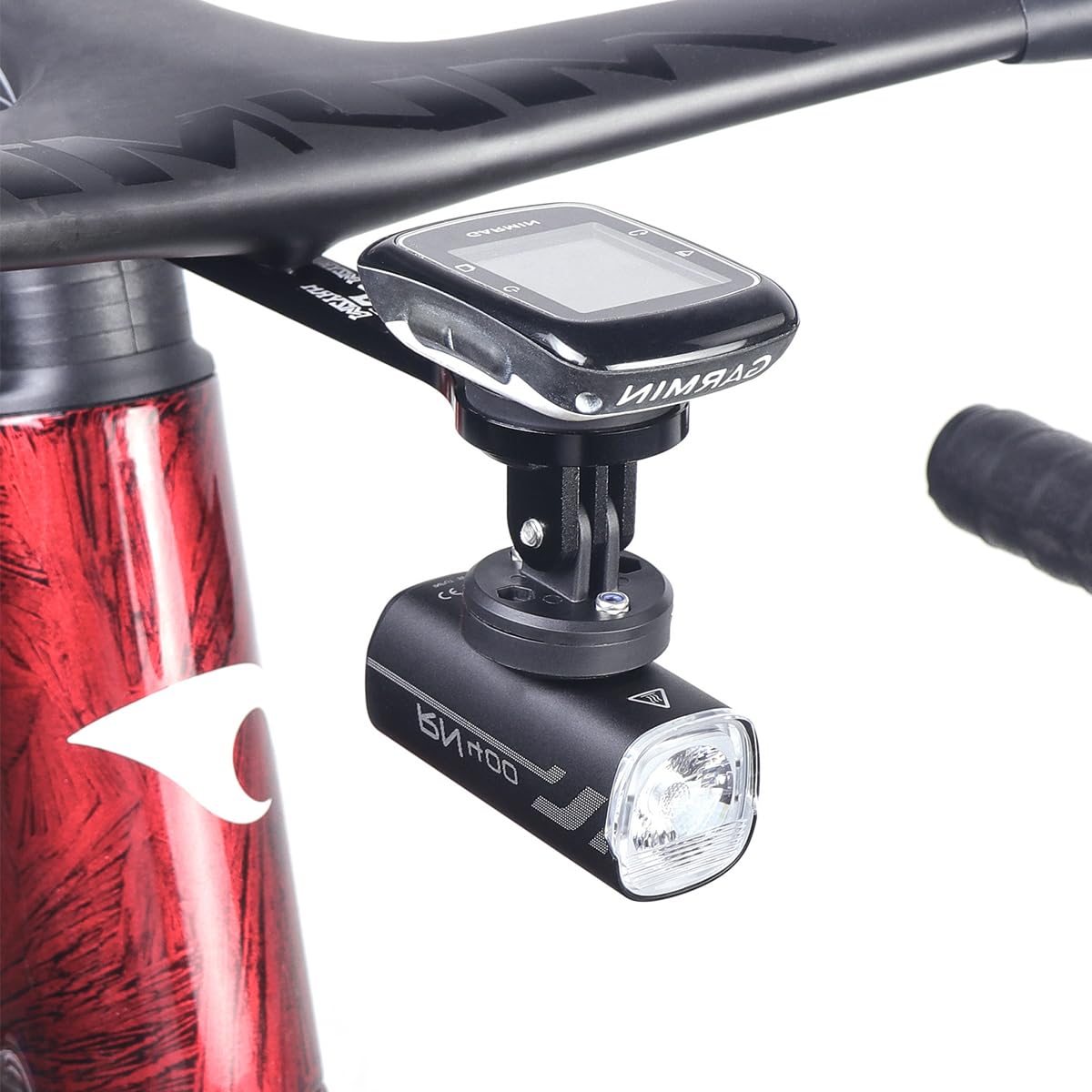 Soporte para Cámara, Adaptador de Soporte Macho para Computadora debicicleta Adaptador Macho paraBicicleta Kit de Adaptador de Cámara para Bicicleta Apto para Garmin Edgesoporte Bicicleta