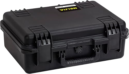 MEIJIA Funda rígida y compacta impermeable de alta calidad para cámara con espuma de ajuste personalizable, protección completa con diseño ligero y