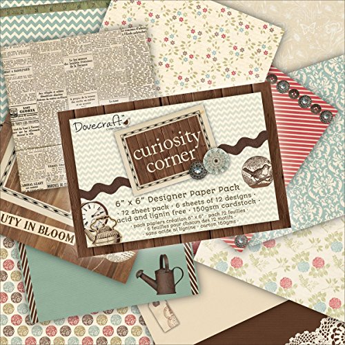 Dovecraft Curiosity - Confezione di Carta a Motivi...