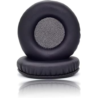 2 Piece Pack Replacement Ear Pads Ear Cushions 90 MM Compatible