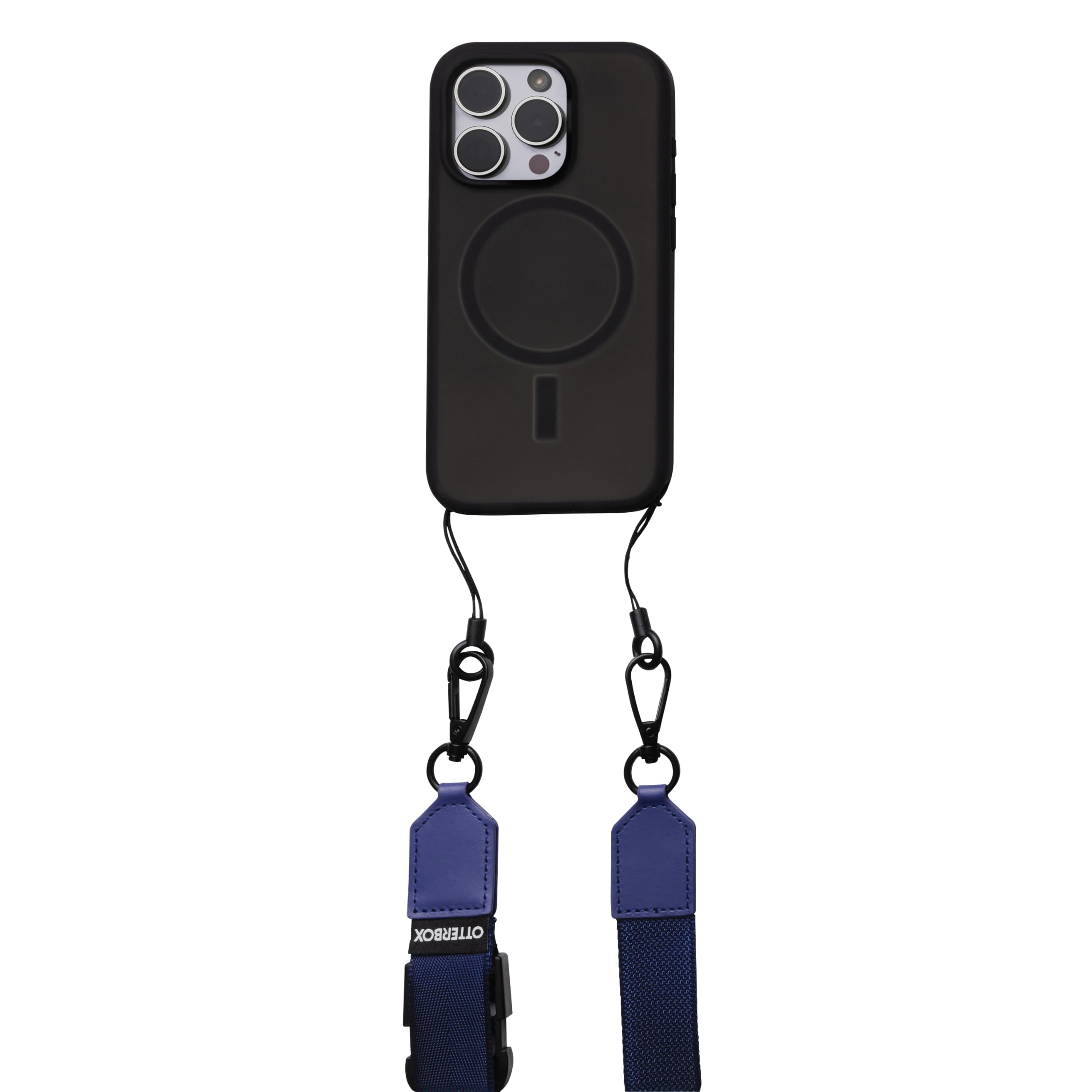 OtterBox 2-in-1 Crossbody Strap for Phone, Adjustable Neck and Wrist Lanyard, Additional loop to hang Keys and Headphones, Compatible with most Phone Cases, Purple