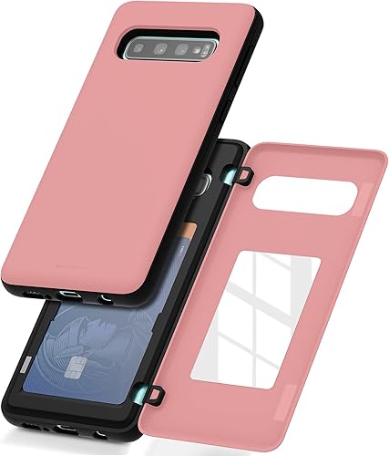 Miniatura 258 de GOOSPERY Parachoques magnético para puerta compatible con Galaxy S23, tarjetero tipo cartera, cierre automático, protección de doble capa resistente