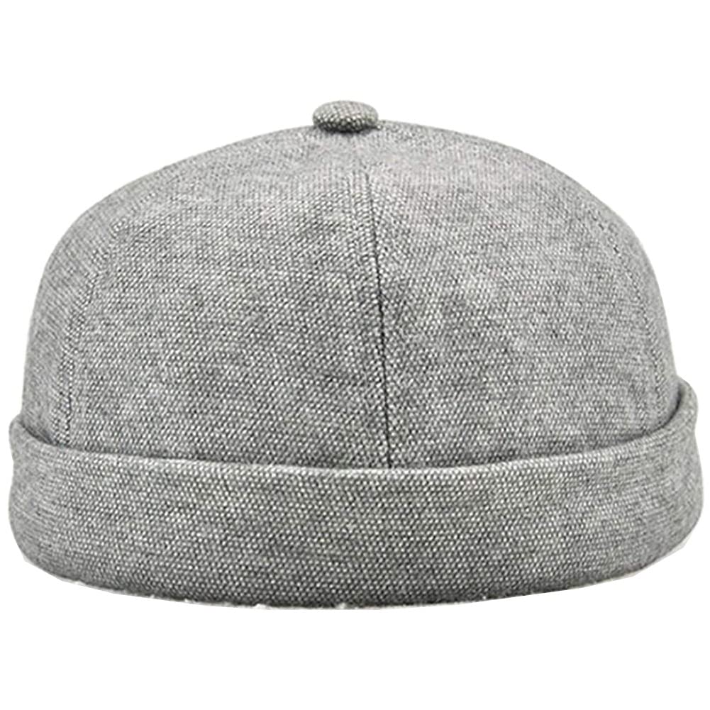 YAMEE Herren Damen Hüte Skullcap Beanie Arbeitermatrosenmütze Retro Mode mit Verstellbarem Rand, Mehrere Farben  
YAMEE 