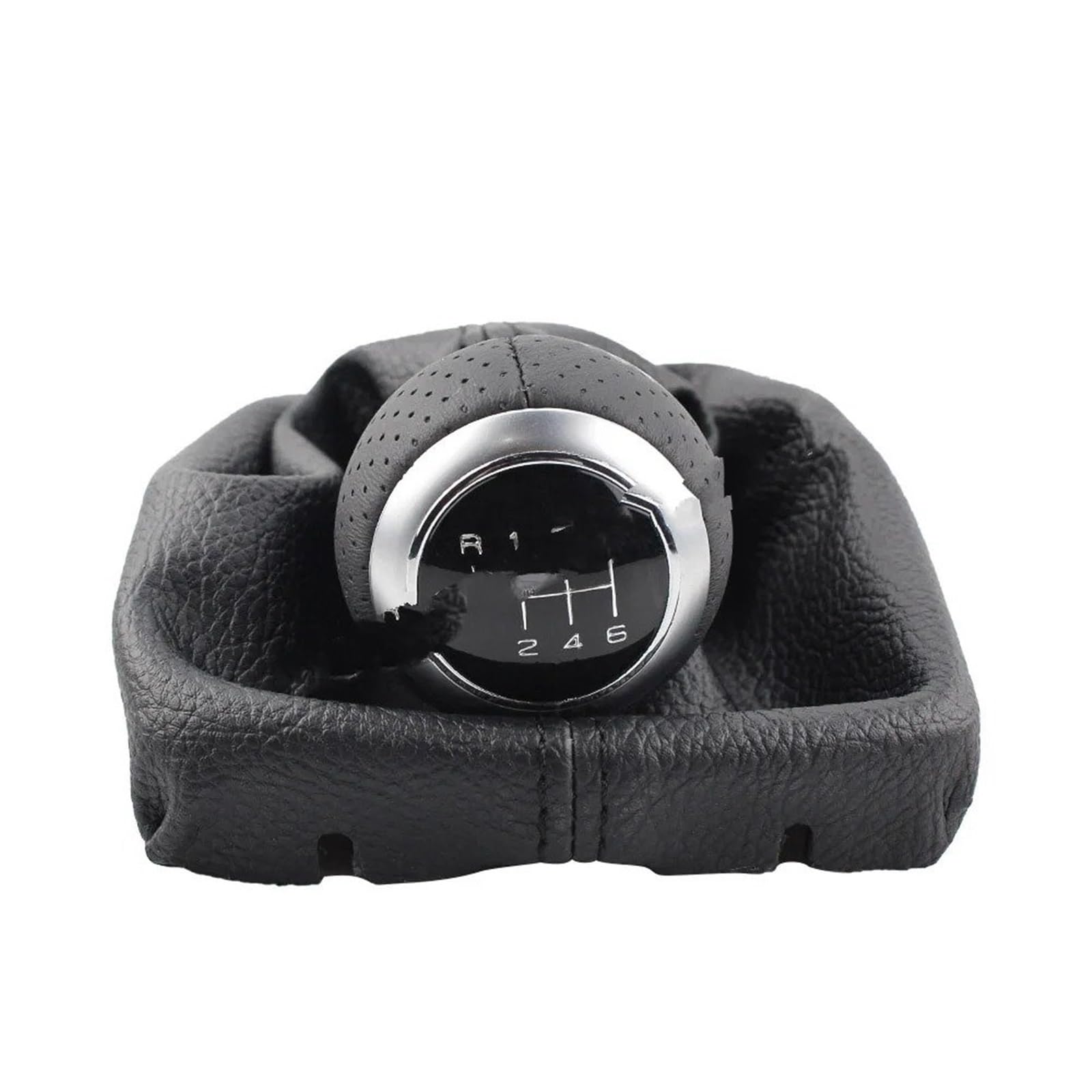 Tnbru One Color Gear Shift Head For For A4 S4 B8 8K 8T 8R For S-Line 2007-2015 Gear Shift Knob With Gaitor Boot Pu Leather 6 Speed Auto Parts
