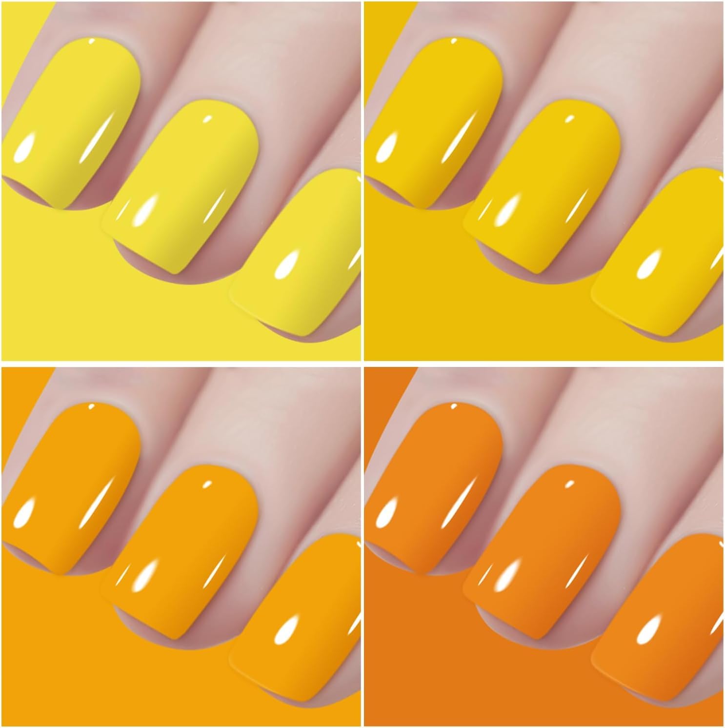 Vishine Smalto Semipermanente Unghie, 48 pcs Smalti Semipermanenti per Unghie con Base e Top Coat, Matt Coat, Smalto per Unghie in gel UV LED Nudo Rosso Semipermanente Unghie, 8ml