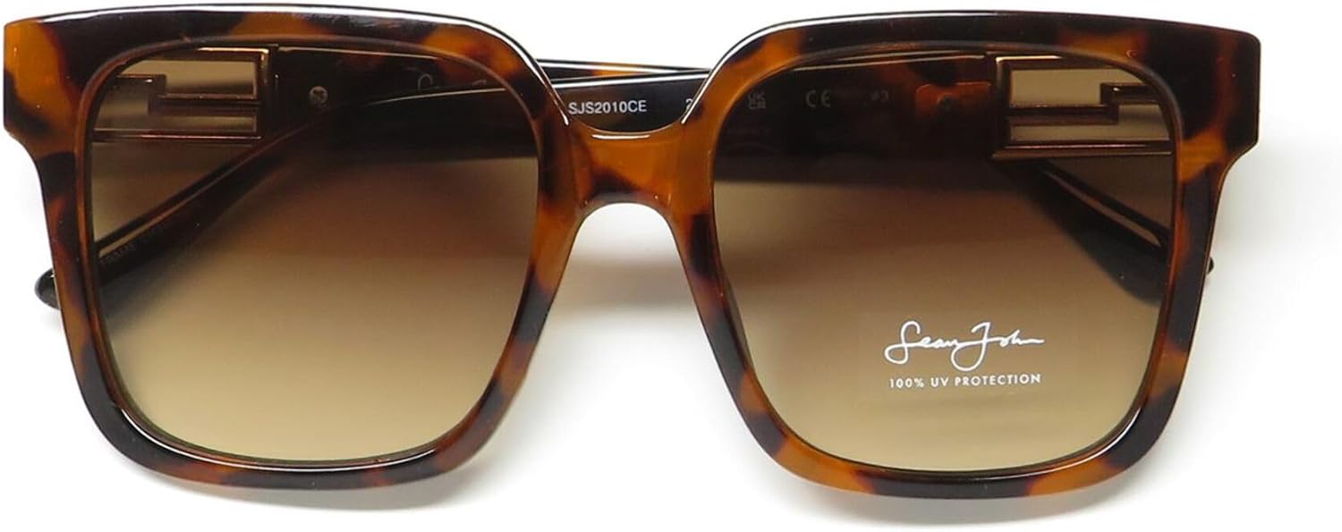 Sean John Sjs2010ce Sunglasses 100% Uv/Uvb Protection Rectanglular Lenses Casual