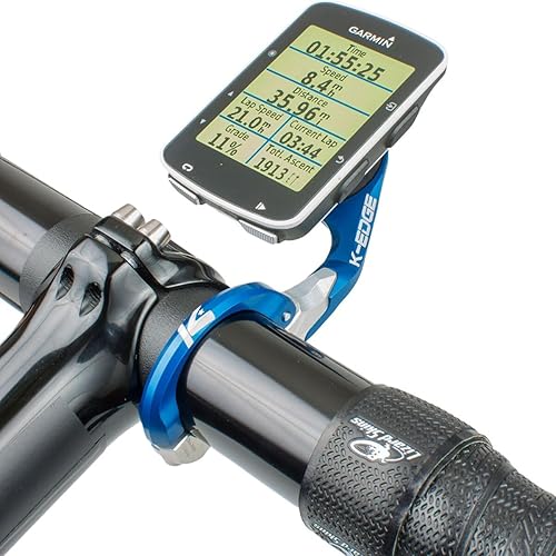 Miniatura 4 de K-Edge El  Soporte para computadora de bicicleta de carreras  para dispositivos GPS Garmin  Azul