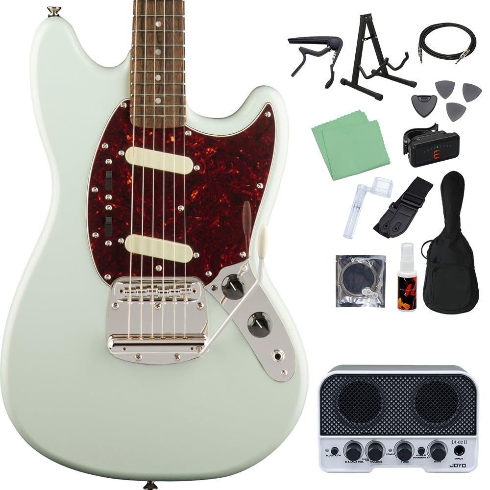 レア‼️Squier by Fender Mustang Classic Vibe Amazon | Squier by Fender Classic Vibe '60s Mustang Sonic Blue