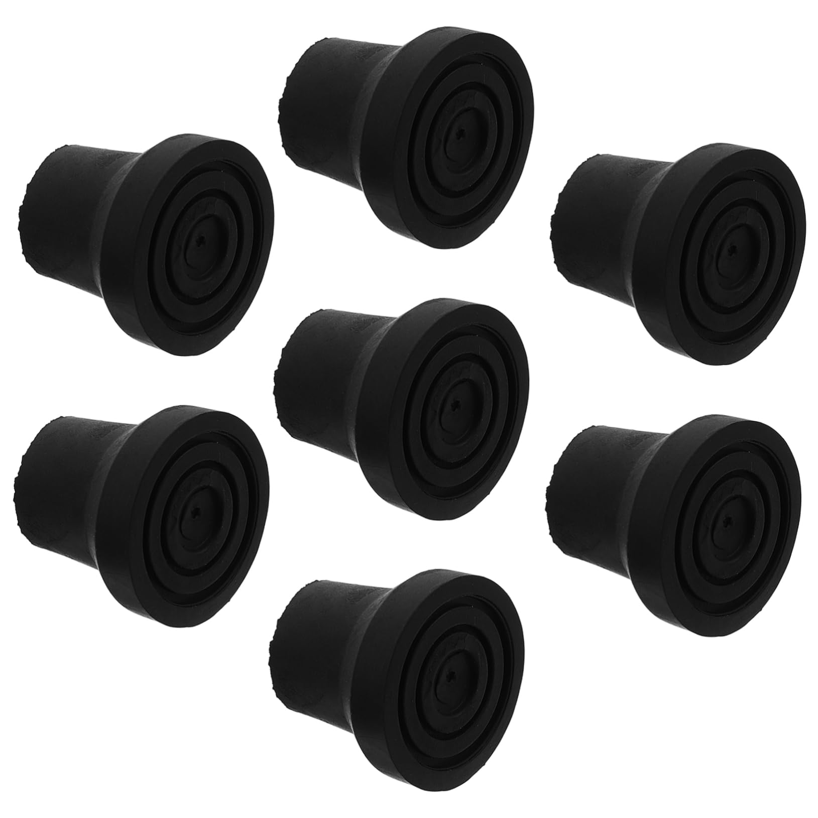 FOMIYES Rubber Mat 16mm Non-Slip Cane Tips Universal Replacement Cane Bottom Tips