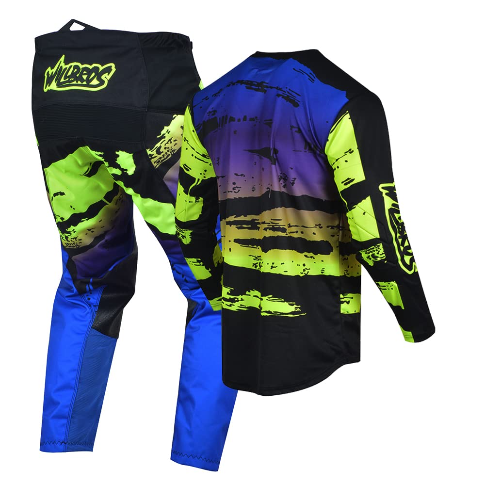 Dżersejowe Spodnie Motocrossowe Mężczyźni Kobiety Motocykl MX Jazda Rowerem Poza drogą Garnitur Odzież Wyścigowa Dorosły Jazda konna