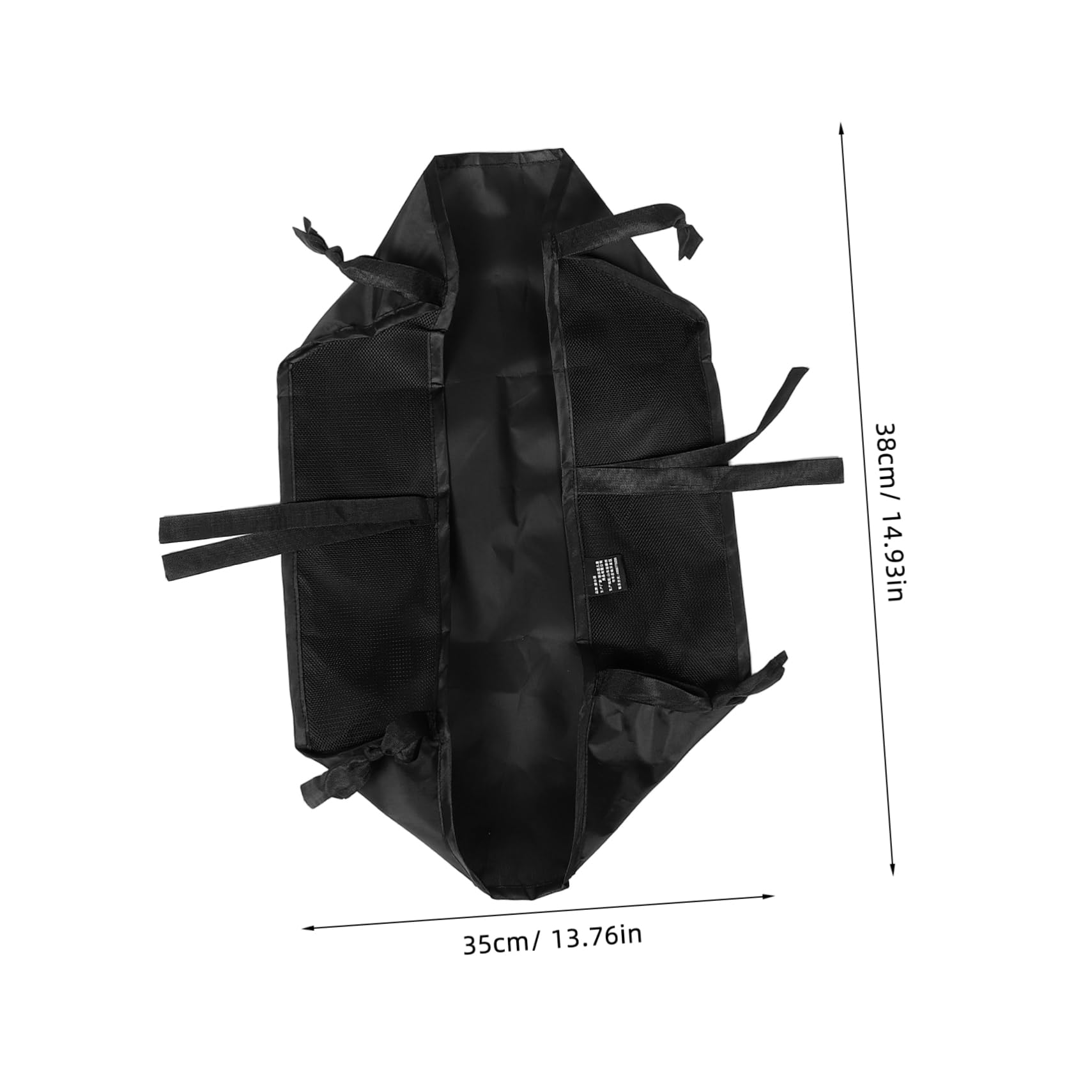 Yardwe Mesh Stroller Storage Bag Organizer Breathable Under Seat Basket for Efficient Transport of Supplies and Groceries Versatile Storage for Strollers