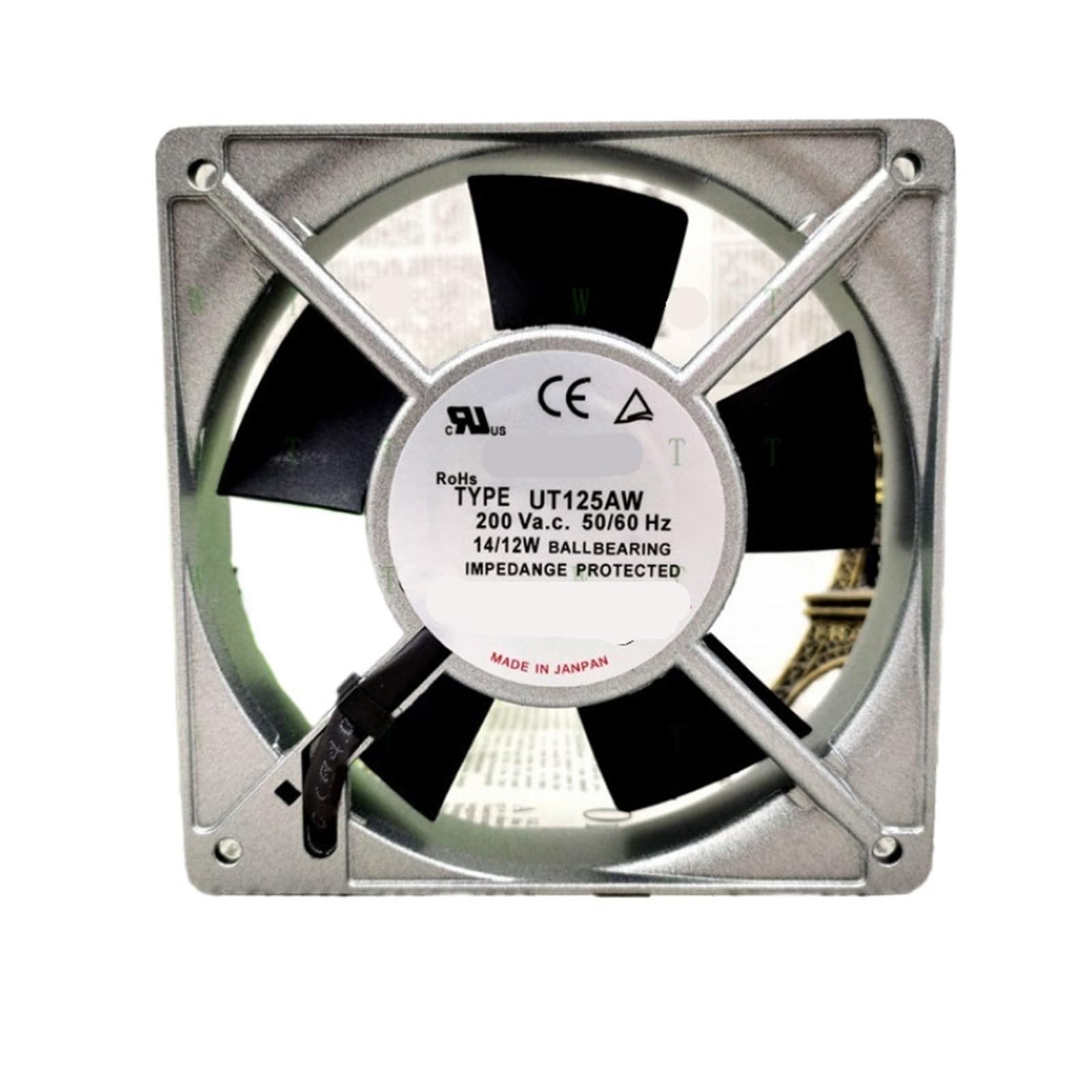 WEUSANXPL Fan UT125AW 120 * 120 * 25MM 200V 14/12W Cooling Fan