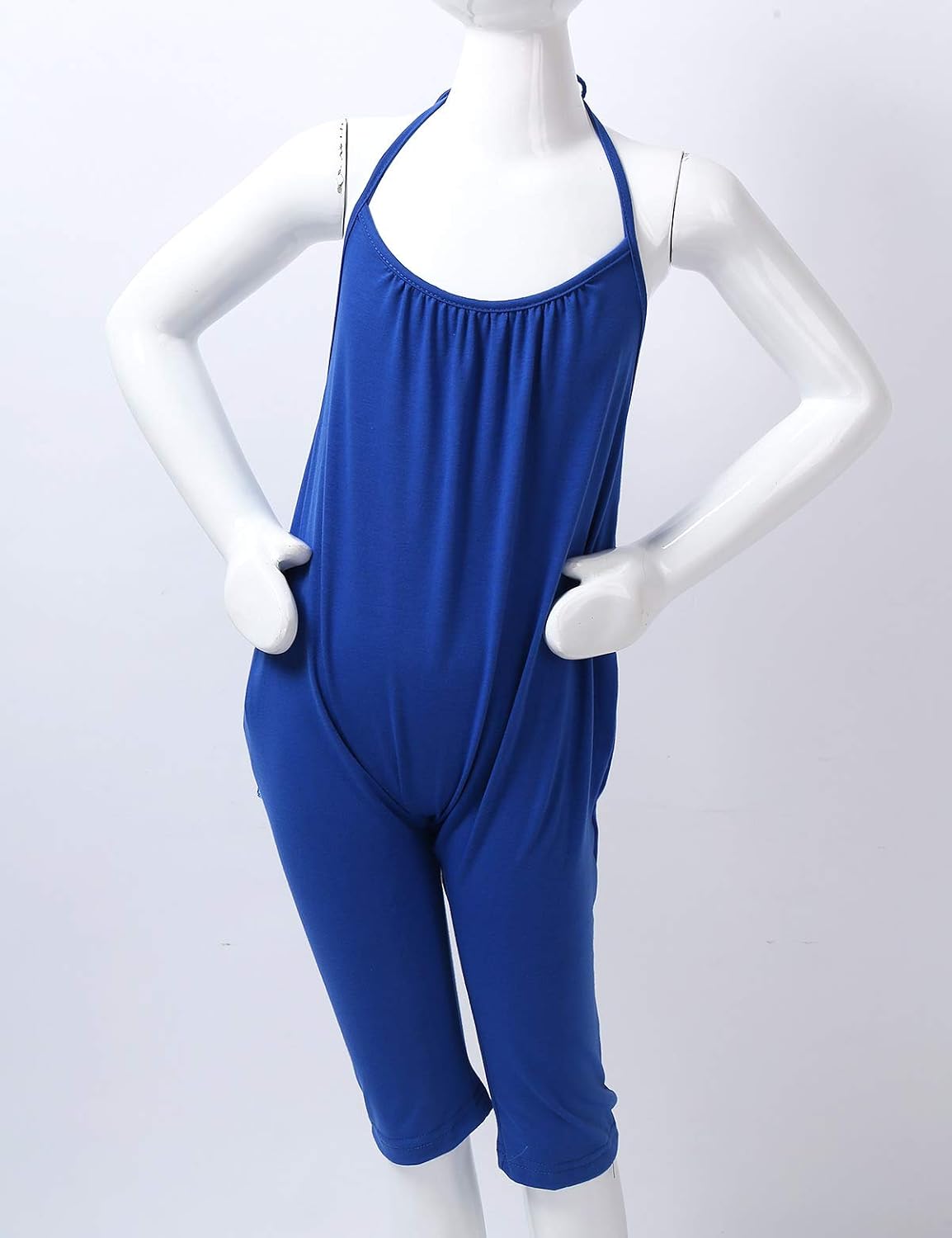 Agoky Baby Girls Summer Jumpsuits for Kids Backless Harem Romper Jumpsuit Toddler Pants