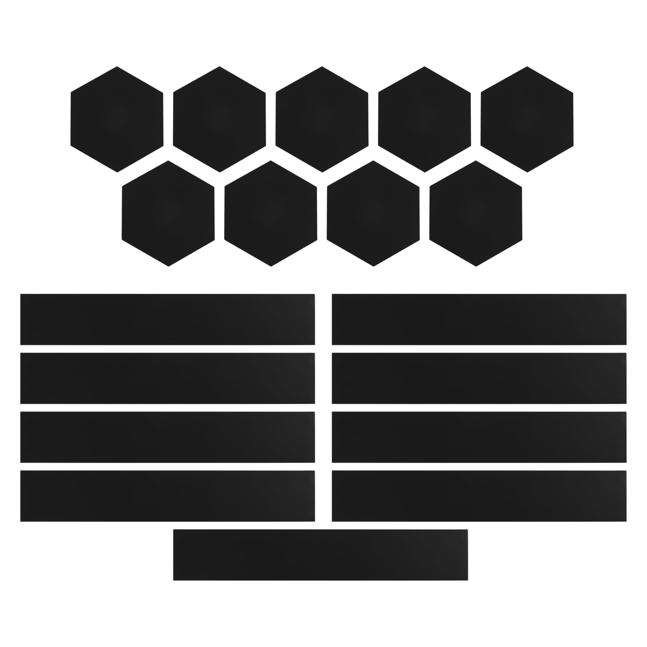 EMOS - Aplique inteligente RGBIC para juegos con aplicación, 9+9 piezas - Iluminación modular - 16 millones de colores, sincronización de música, control por voz - Luz ambiental WiFi de 2,4 GHz