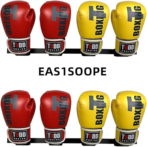 Miniatura 2 de Estante de almacenamiento para guantes de boxeo, soporte de pared, estante de secado de guantes de boxeo, organizador de garaje de almacenamiento de