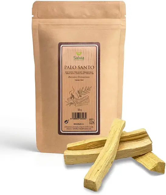 Palo Santo Incienso Natural 50g | Compra Incenso para Aromaterapia y Limpieza Energética