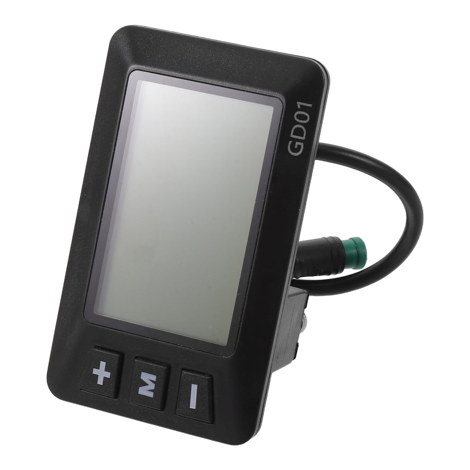 OUNONA Wyświetlacz LCD hulajnogi elektrycznej - 5-pinowy, wodoodporny licznik roweru elektrycznego do wymiany na desce rozdzielczej roweru elektrycznego, pokazuje przebieg, prędkość i poziom