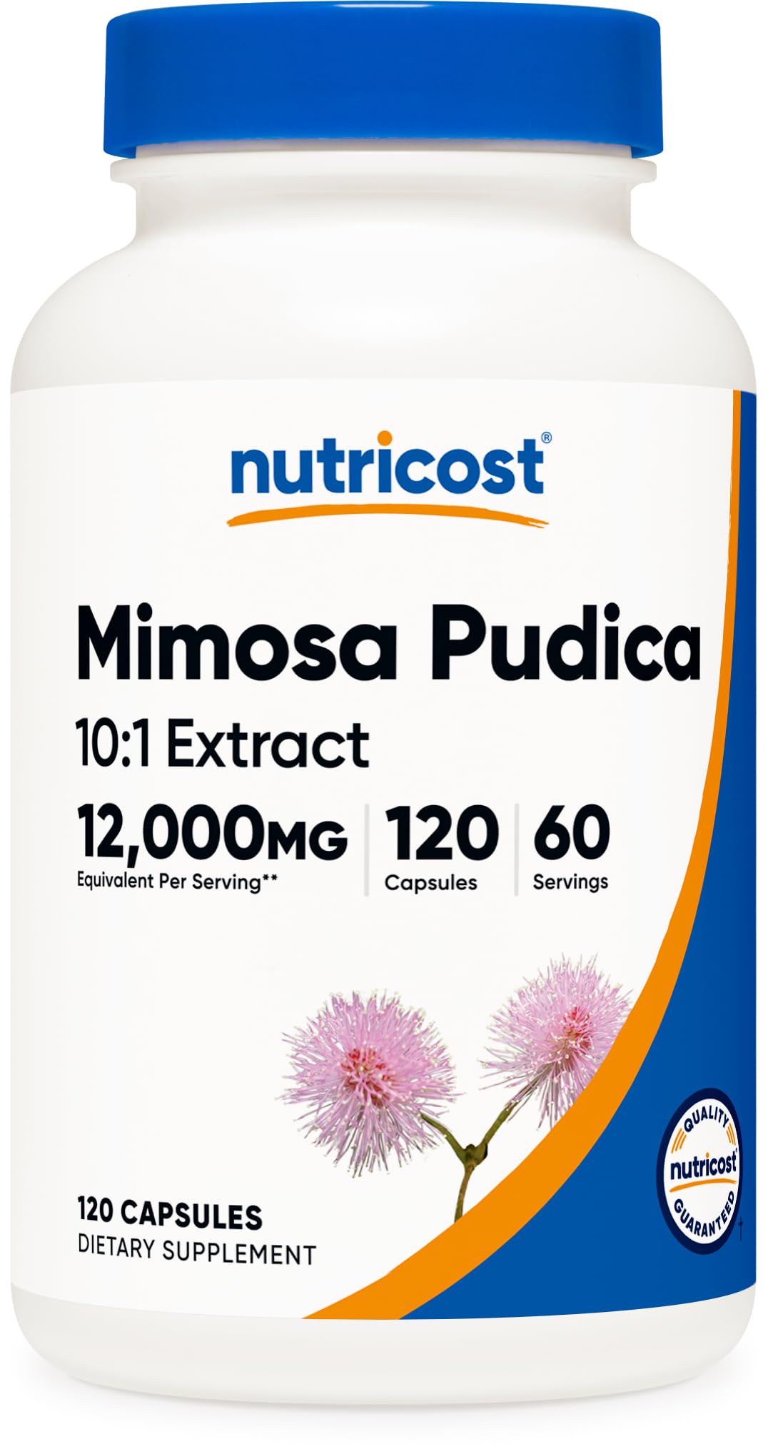 Nutricost Mimosa Pudica Seed 10:1 Extract (120 Capsules, 60 Servings) (12,000MG Per Serving) - Non-GMO, Animal-Free Product