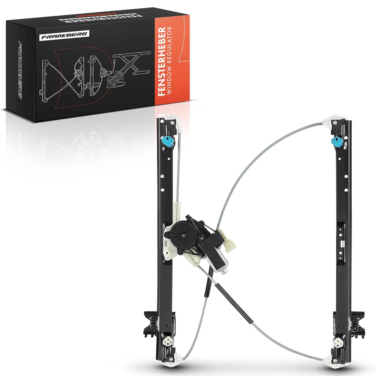 Frankberg Window Regulator with Motor Rear Left Compatible with Discovery V L462 SUV 2016-2021 LR083207