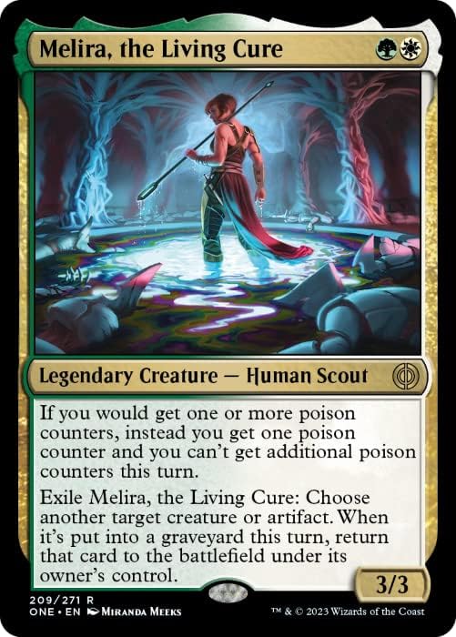 Magic the Gathering - Melira, The Living Cure (209) - Phyrexia All Will Be One